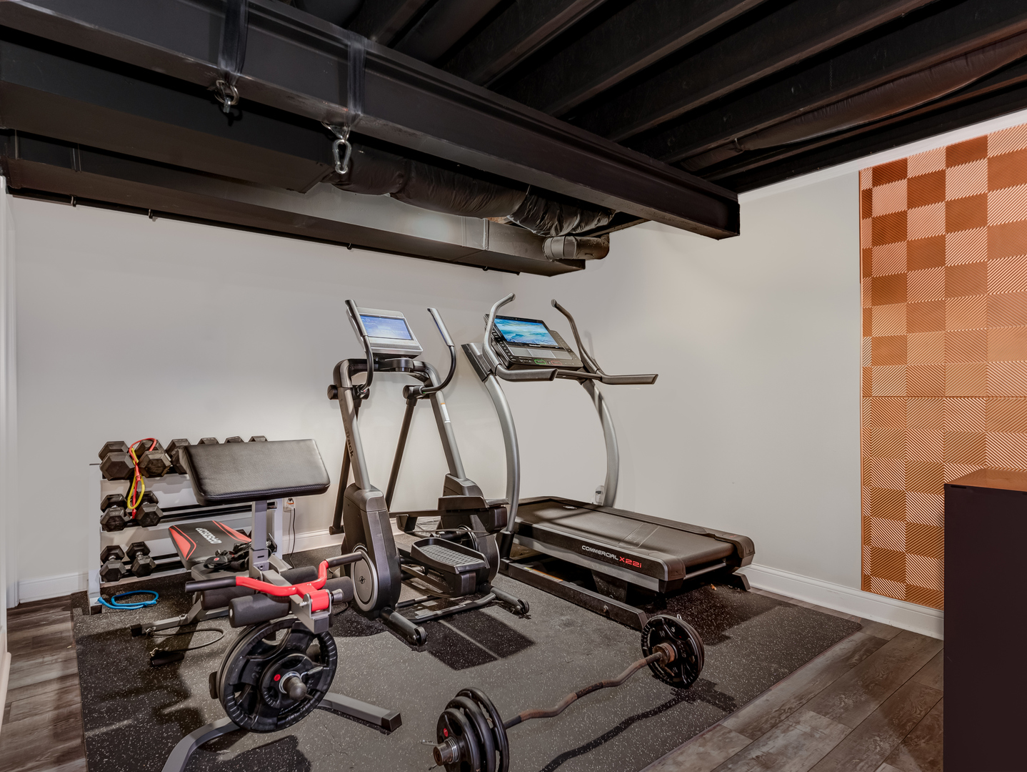 707 Long Ridge Trail Minooka, IL 60447 - Photo 32 of 39 a view of a room with gym equipment