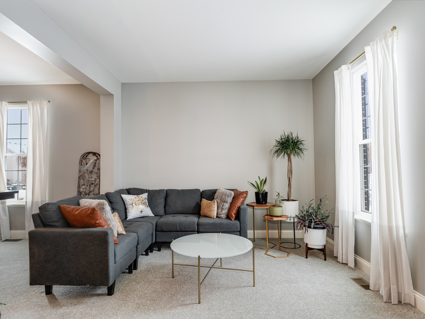 707 Long Ridge Trail Minooka, IL 60447 - Photo 4 of 39 a living room with furniture and a large window