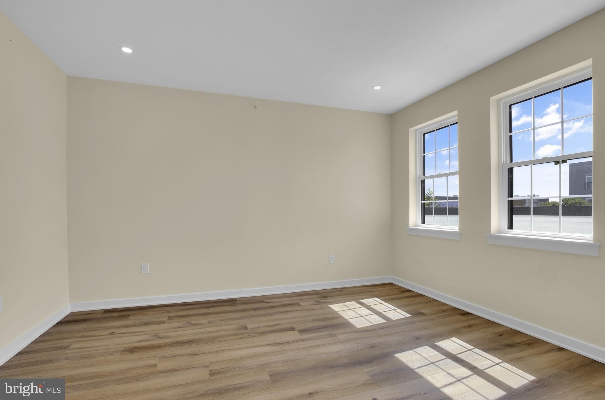 2670 Braddock Street Philadelphia, PA 19125 - Photo 33 of 47 a view of empty room with wooden floor and fan