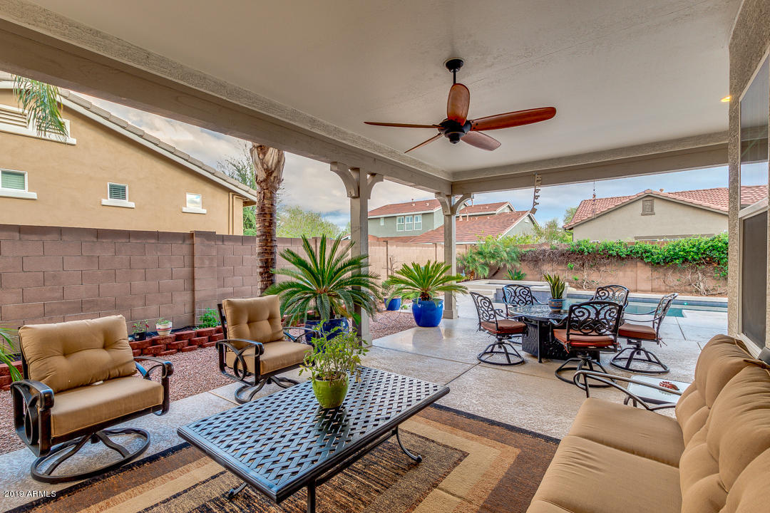 3681 East Weather Vane Road Gilbert, AZ 85296 - Photo 32 of 33 Spacious Patio