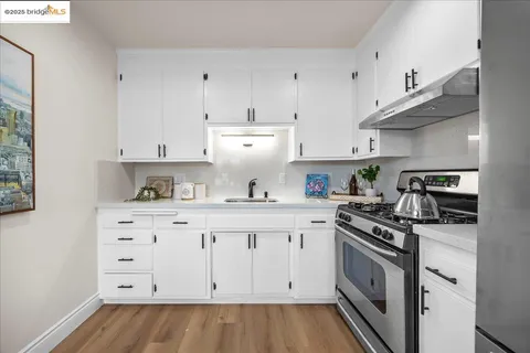 a workspace with furniture and a window