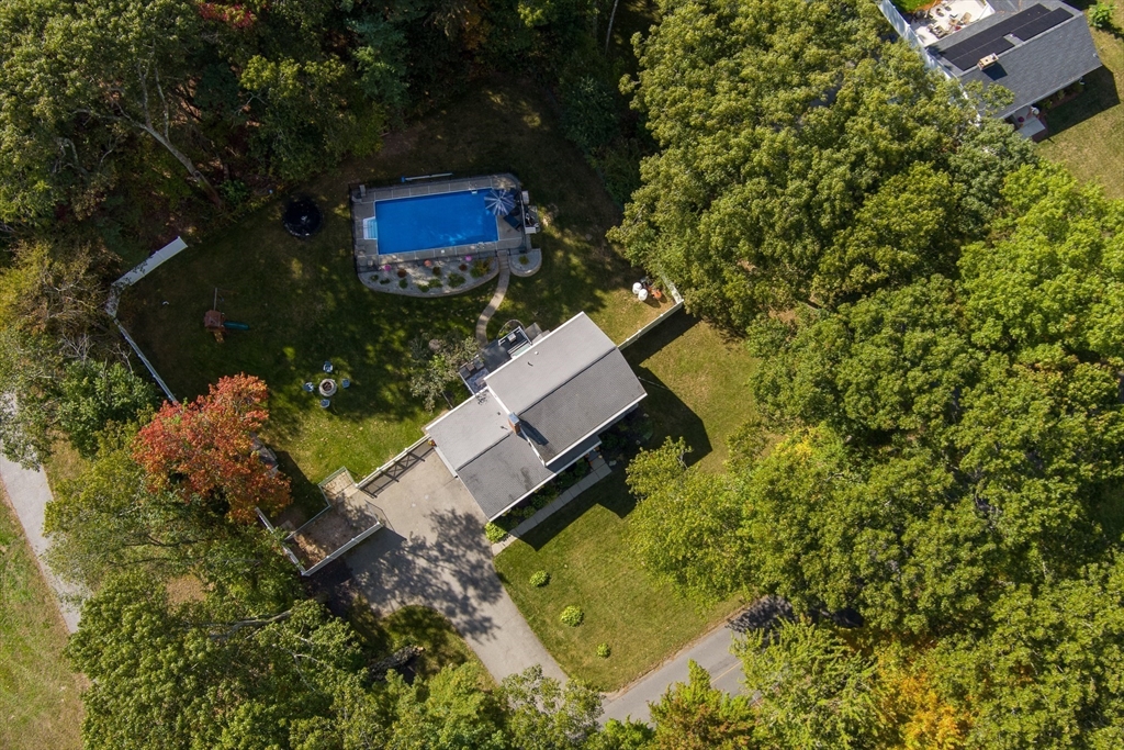 92 Dodge Hill Road Sutton, MA 01590 - Photo 3 of 33 a view of a back yard