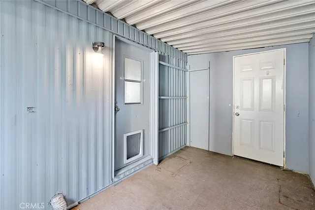 a view of empty room