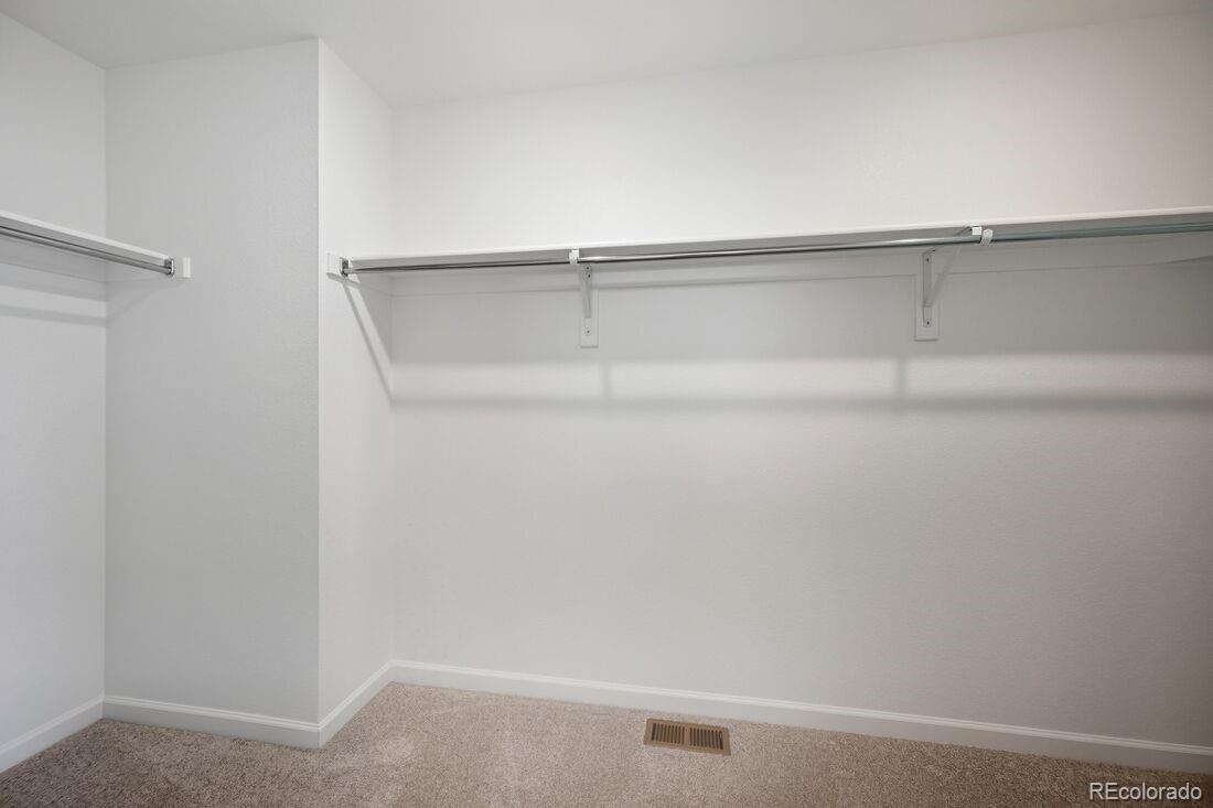 16857 West 92nd Loop Arvada, CO 80007 - Photo 18 of 31 a view of walk in closet with empty racks
