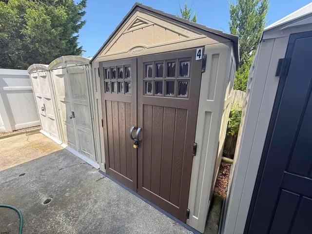 a view of front door of house