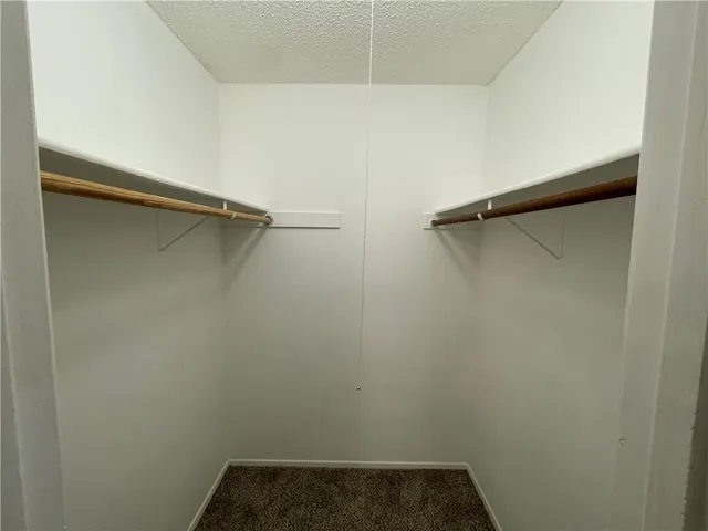 a close up view of racks on the wall