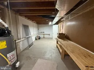 a view of storage and utility room