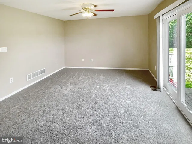 a view of a room with window