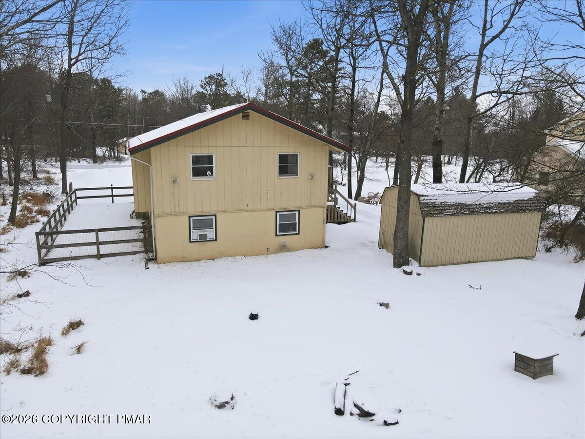 401 Clearview Drive Long Pond, PA 18334 - Photo 56 of 77 a view of a white house with a yard