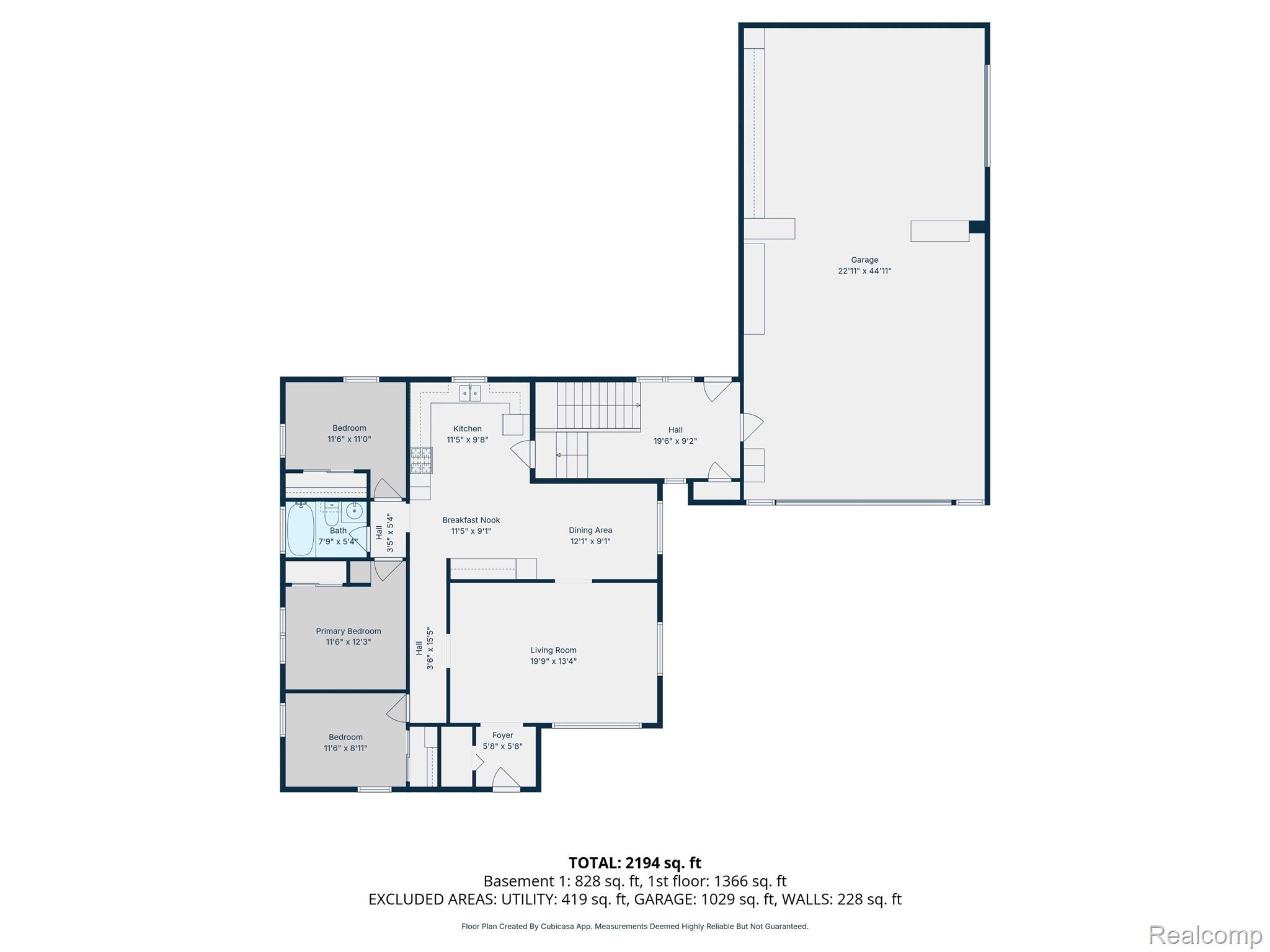 3241 Curtis Road Birch Run, MI 48415 - Photo 45 of 47 View of property floor plan