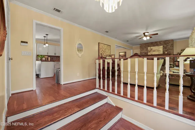 a front view of house with yard and seating area