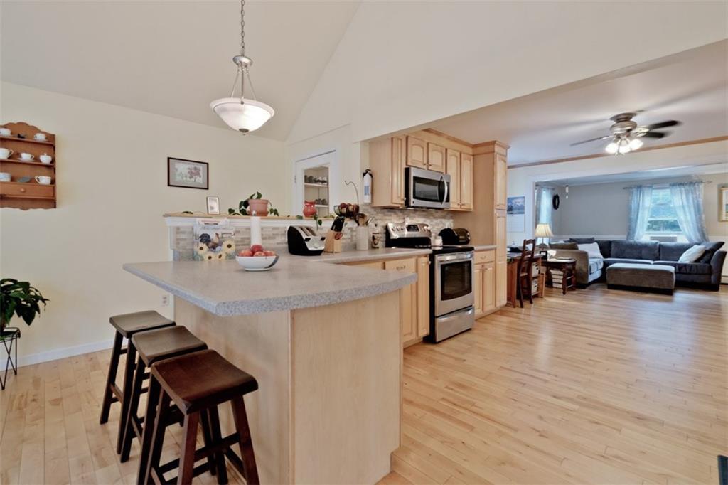 129 Gorham Road Scarborough, ME 04074 - Photo 17 of 35 Kitchen counter eating area