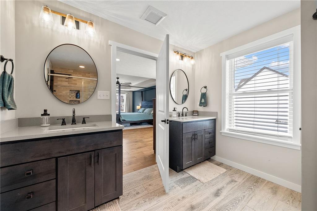 141 Morningstar Drive Belle Vernon, PA 15012 - Photo 25 of 39 a spacious bathroom with a sink and a mirror