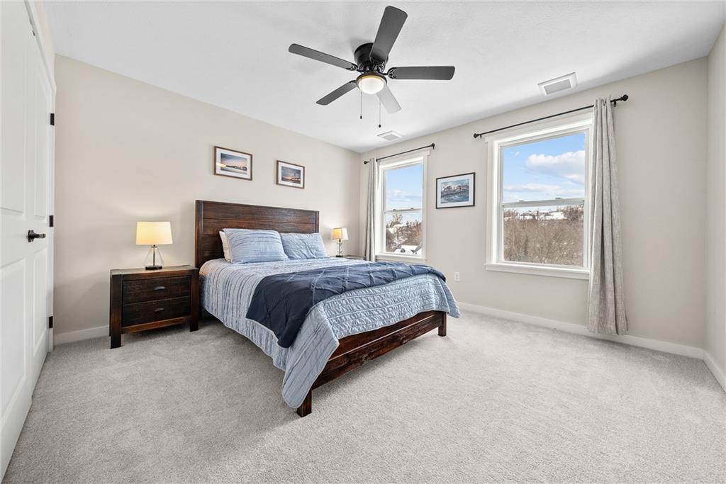 141 Morningstar Drive Belle Vernon, PA 15012 - Photo 27 of 39 a bedroom with a bed and window