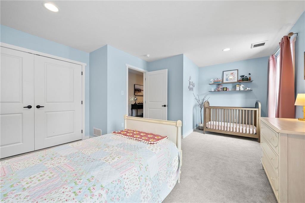 141 Morningstar Drive Belle Vernon, PA 15012 - Photo 32 of 39 a spacious bedroom with a bed and a view of bedroom