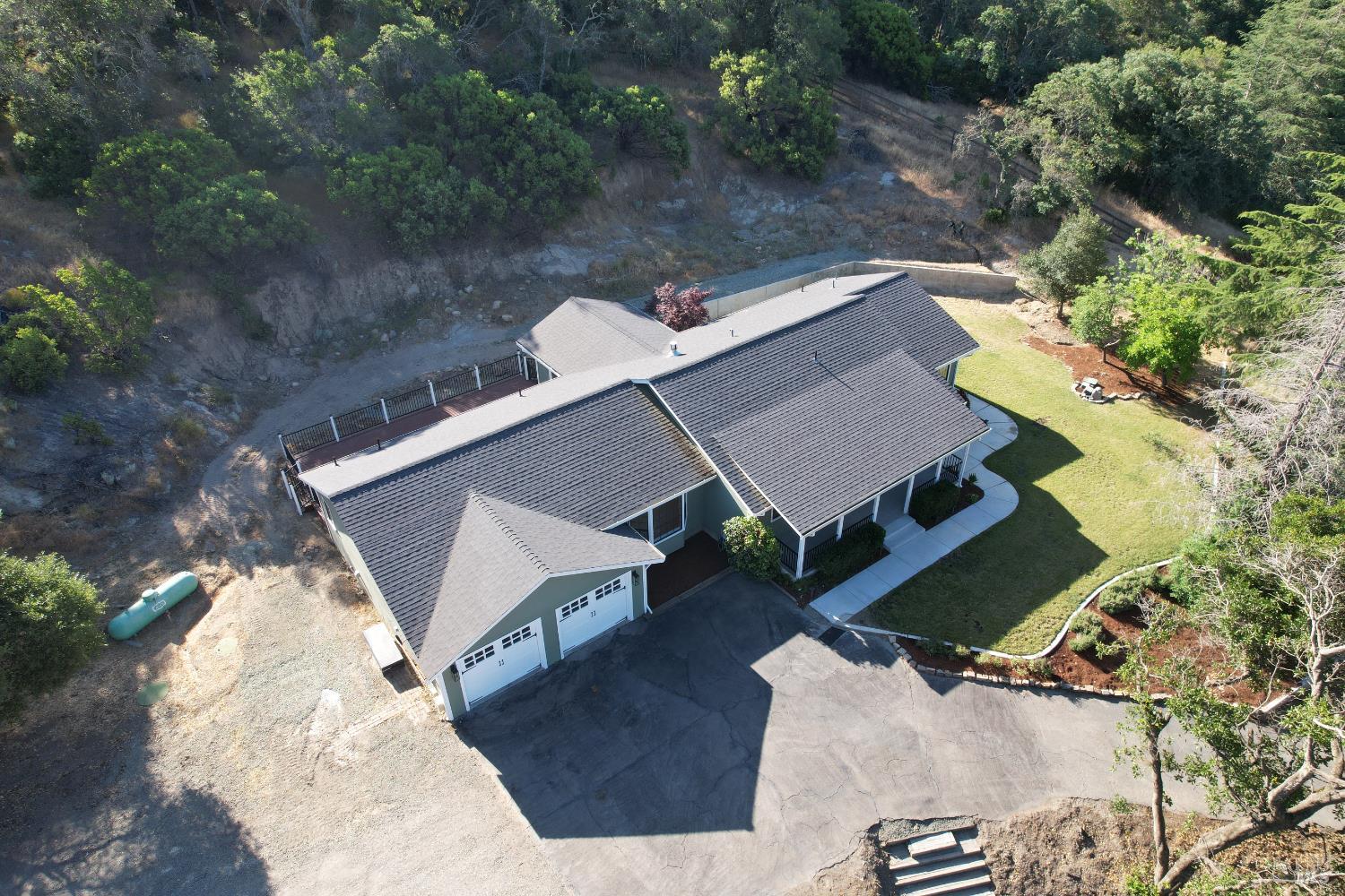 2129 Rockville Road Fairfield, CA 94534 - Photo 55 of 59 an aerial view of a house with a yard