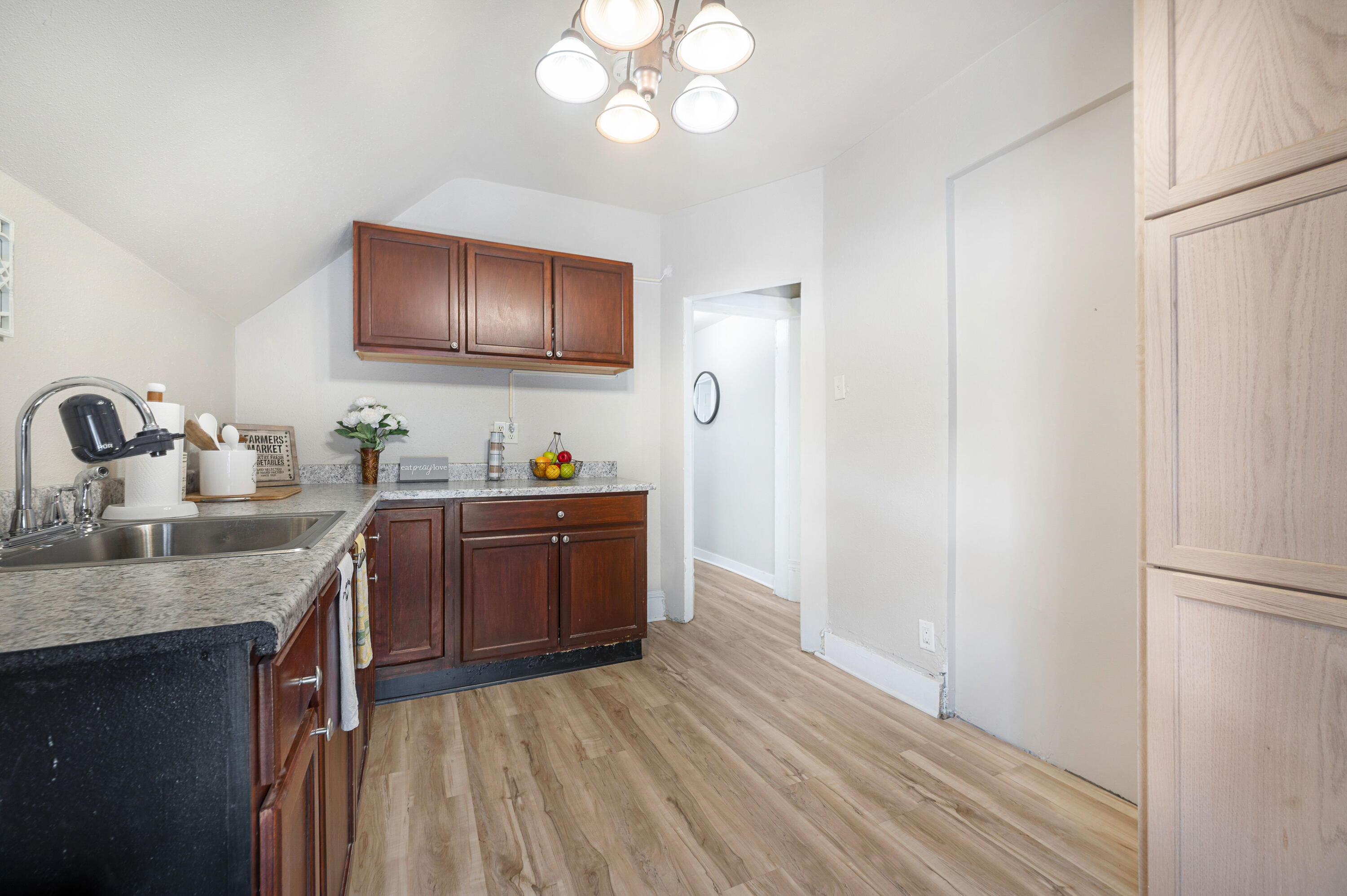 1023 South 25th Street Milwaukee, WI 53204 - Photo 10 of 22 Upper-level kitchen with ample space and pantry