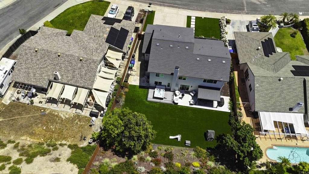 3577 Winslow Road Oceanside, CA 92056 - Photo 53 of 53 an aerial view of a house with a swimming pool
