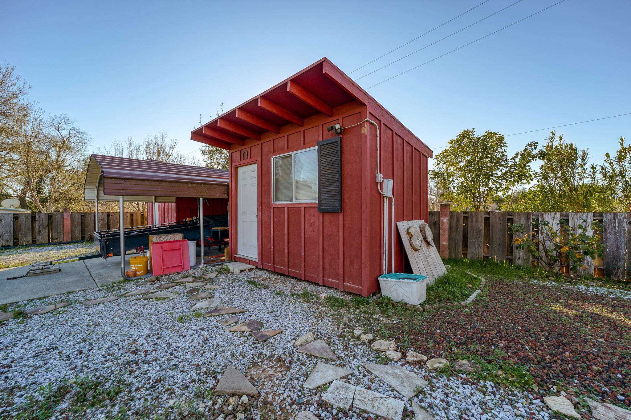 3674 Ricardo Avenue Redding, CA 96002 - Photo 38 of 45 Storage Shed w/ power