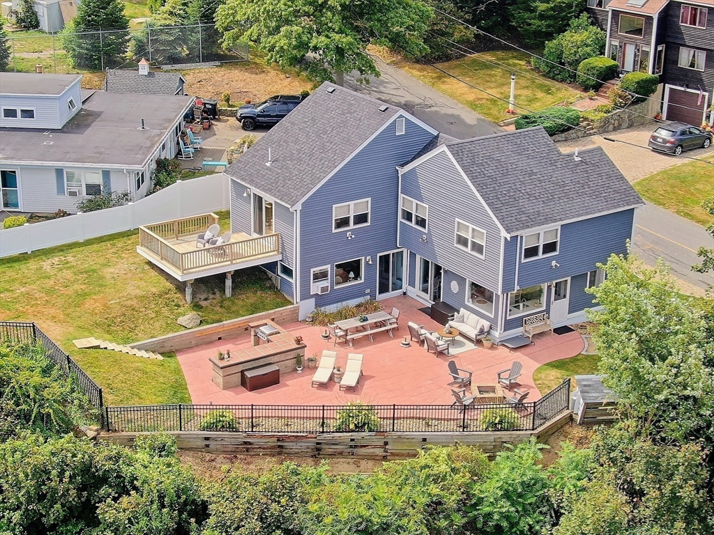 35 Prospect Avenue Hull, MA 02045 - Photo 35 of 42 an aerial view of a house with a garden