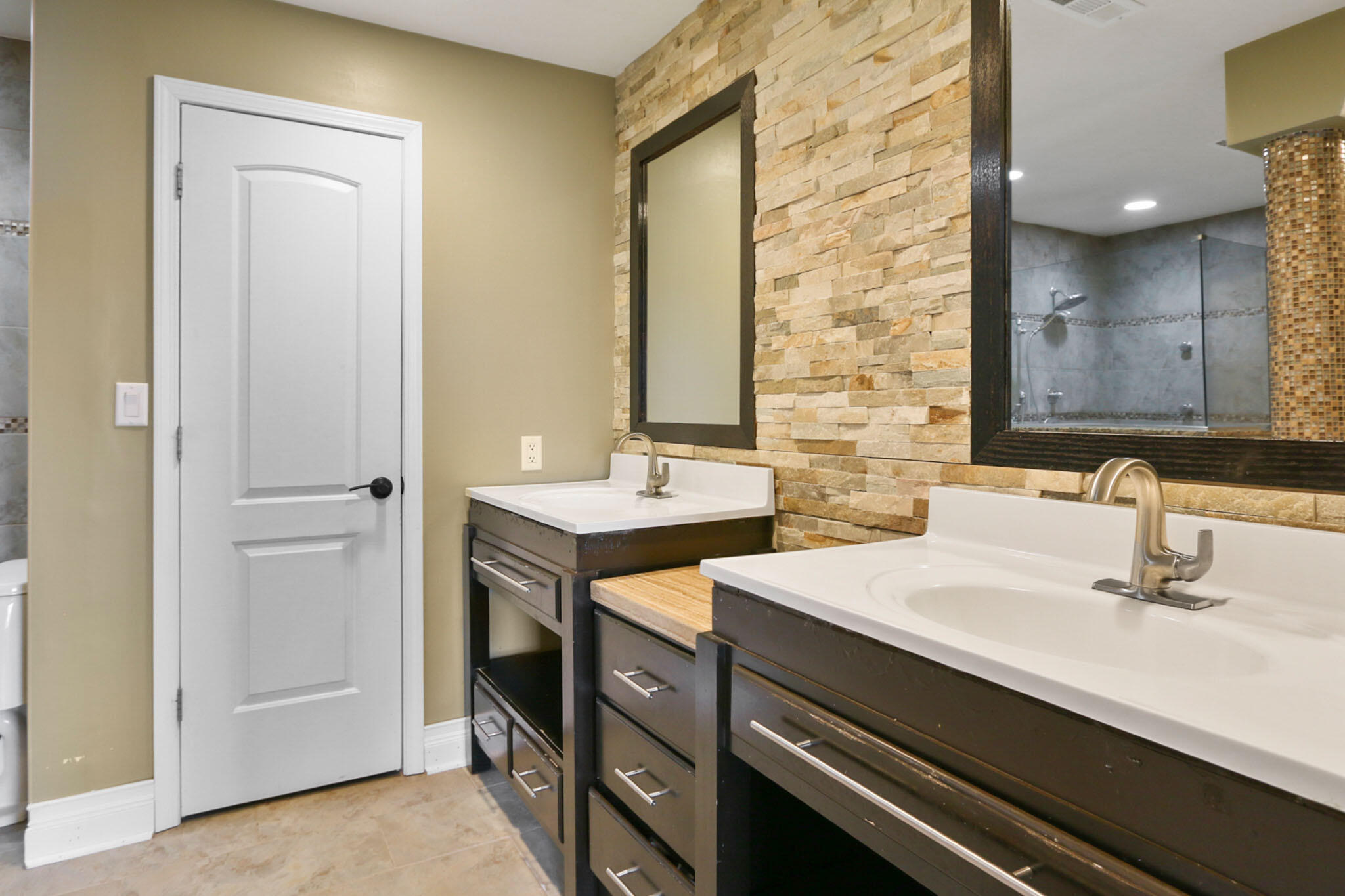 366 Devon Court Valparaiso, IN 46385 - Photo 26 of 45 a bathroom with a sink and a mirror