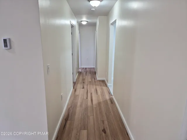 wooden floor in an empty room