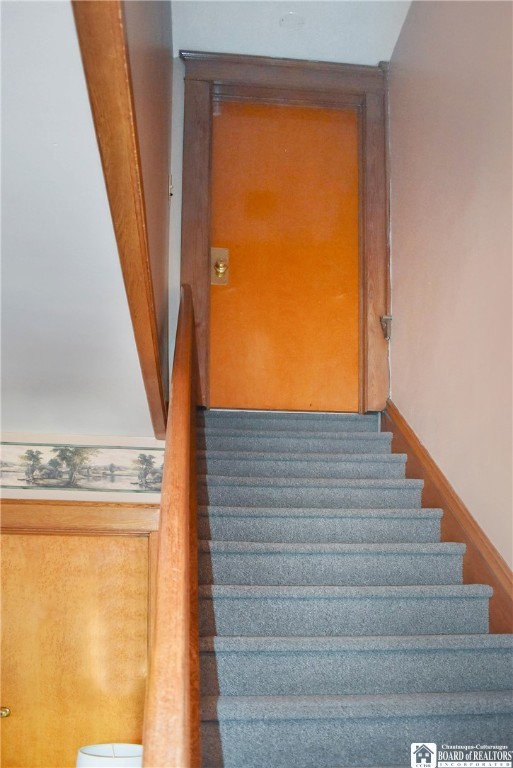 79 Pershing Avenue Jamestown, NY 14701 - Photo 31 of 31 Stair Way To The Second Floor Appartment