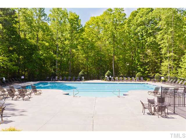 1029 Settlers Ridge Lane Raleigh, NC 27614 - Photo 16 of 17 The community pool for Ethan's Glen is nestled in a serene, wooded setting. Swimming Pool/Hot Tub/Sauna