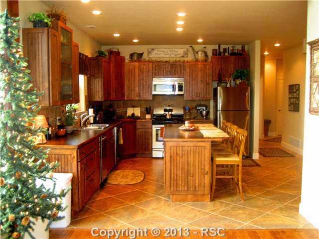 576 Ute Road Westcliffe, CO 81252 - Photo 8 of 25 WONDERFUL GOURMET KITCHEN WITH GRANITE COUNTERS AND STAINLESS APPLIANCES