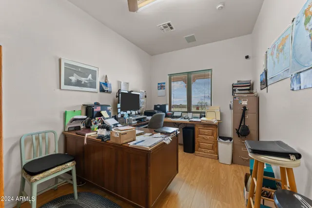 a car parked in garage