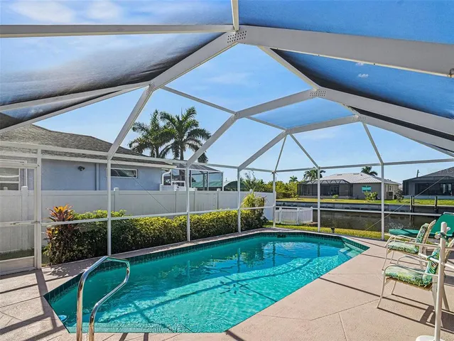 a view of a lake with houses