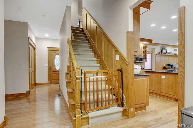 11411 Stolle Road Marilla, NY 14052 - Photo 19 of 50 Back stairs