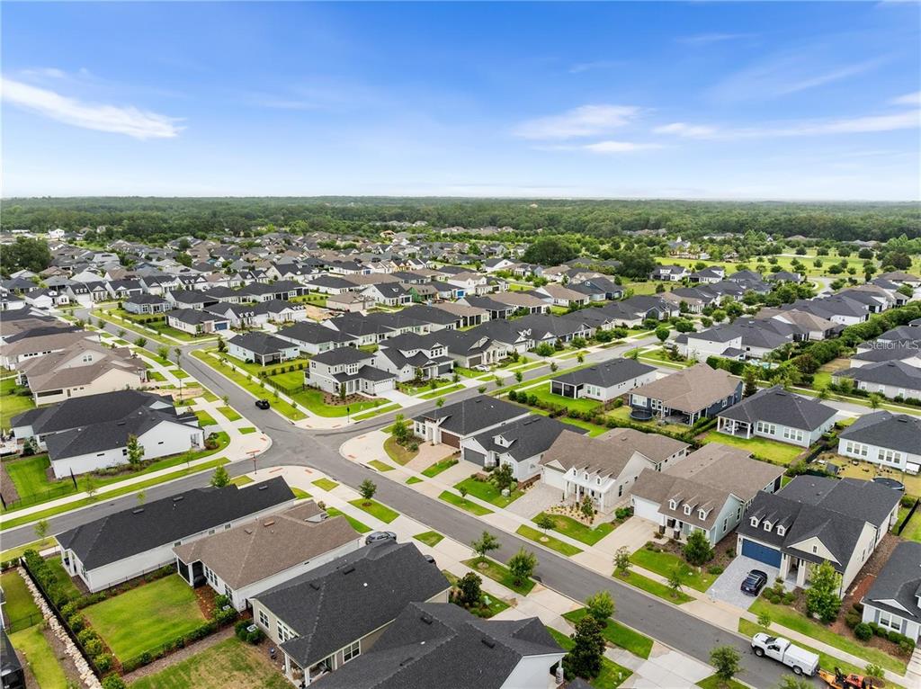 3225 Southwest 120th Terrace Gainesville, FL 32608 - Photo 25 of 42 an aerial view of a city with lots of residential buildings