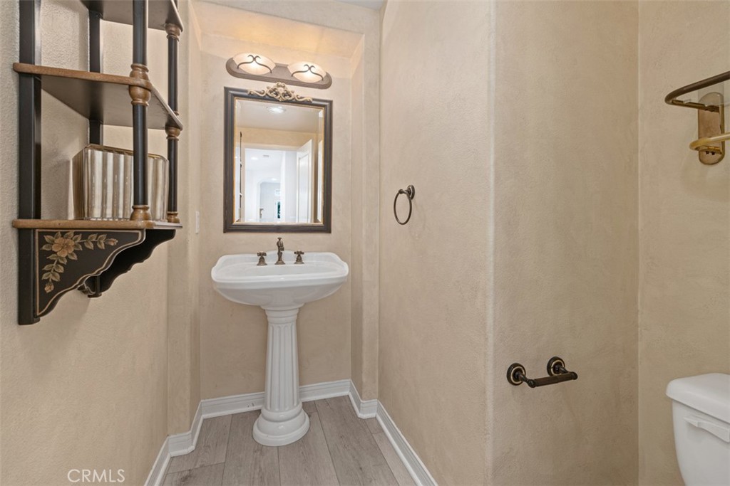 27806 Homestead Road Laguna Niguel, CA 92677 - Photo 20 of 52 a bathroom with a sink a toilet and shower