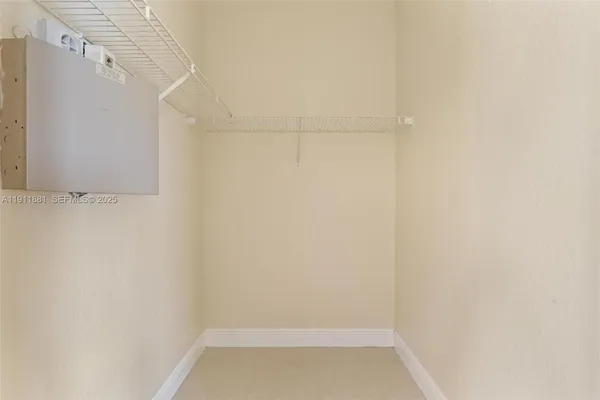 a view of walk in closet