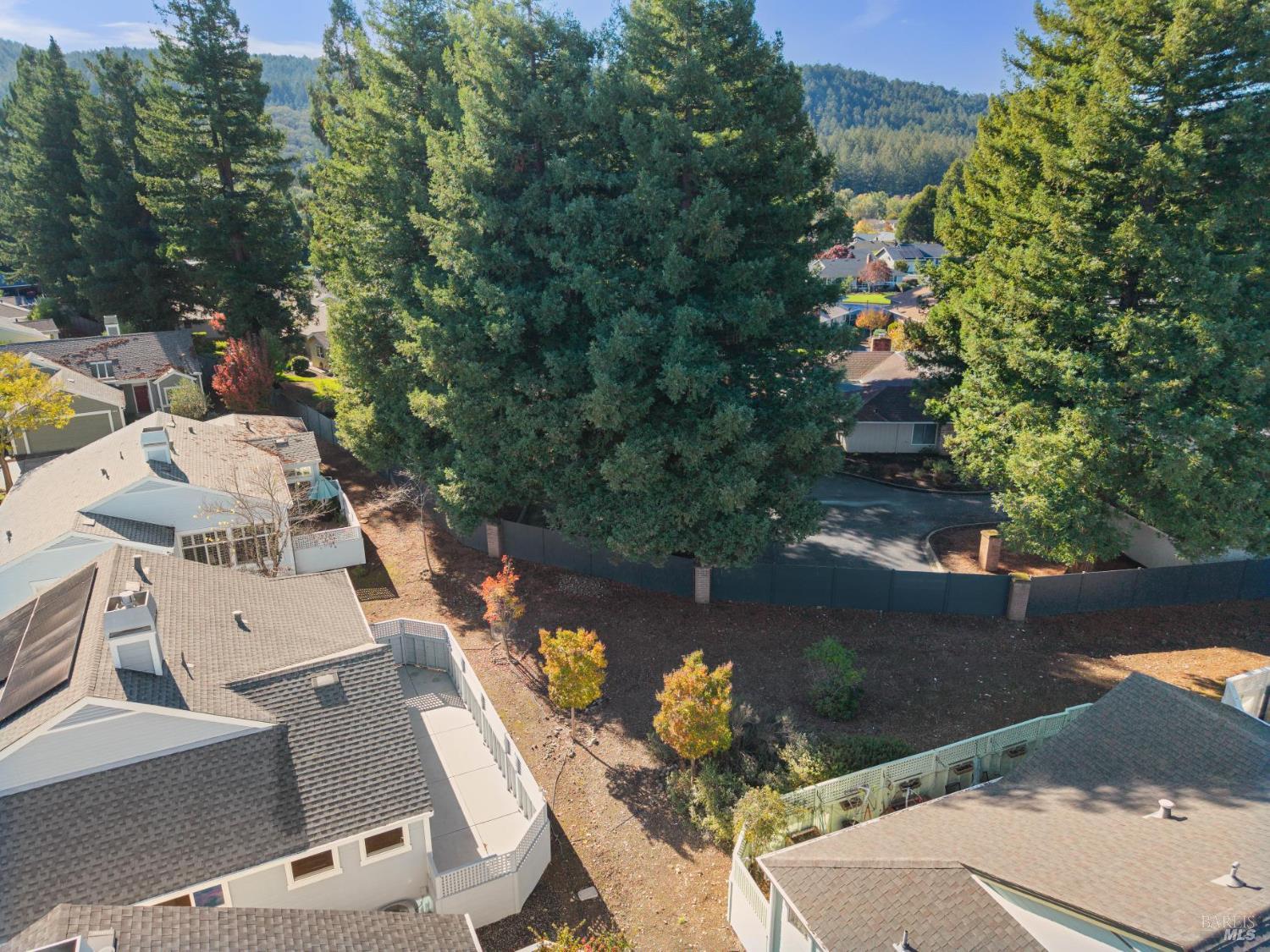6471 Pine Valley Drive Santa Rosa, CA 95409 - Photo 16 of 48 an aerial view of a house with a yard