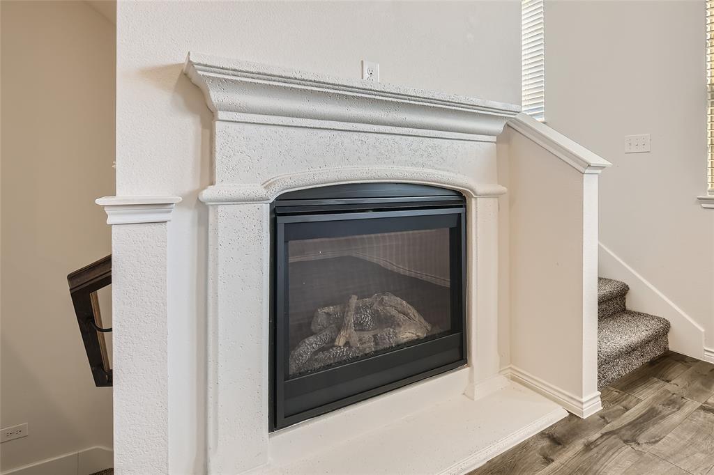 2407 Siskiyou Street Lewisville, TX 75056 - Photo 10 of 31 a close view of a fireplace