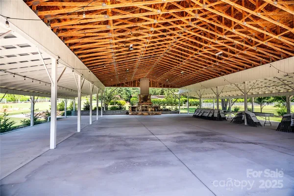 a view of a porch