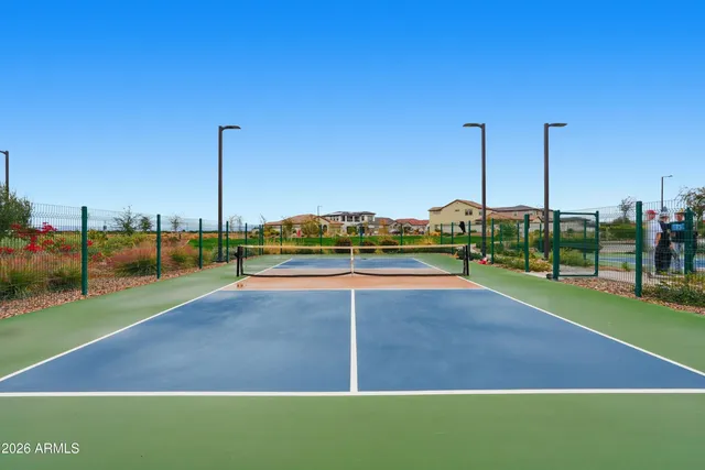 a view of a tennis court
