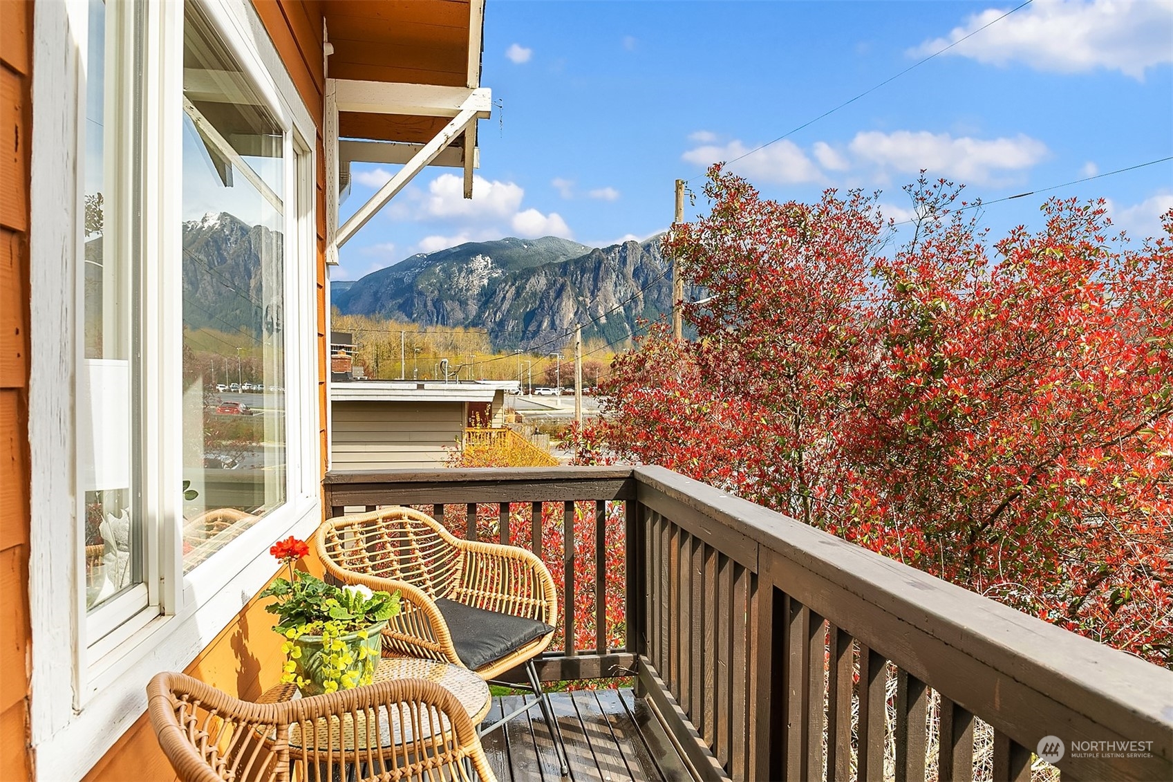 39152 Southeast Delta Street Snoqualmie, WA 98065 - Photo 2 of 26 a view of a balcony with furniture