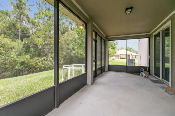 a view of a room with window