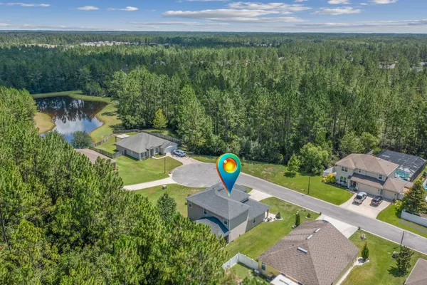 a view of a entertaining space