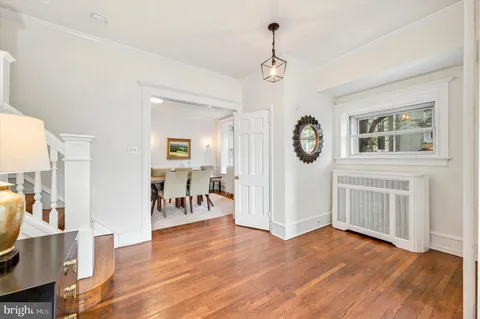 a view of livingroom with furniture and wooden floor