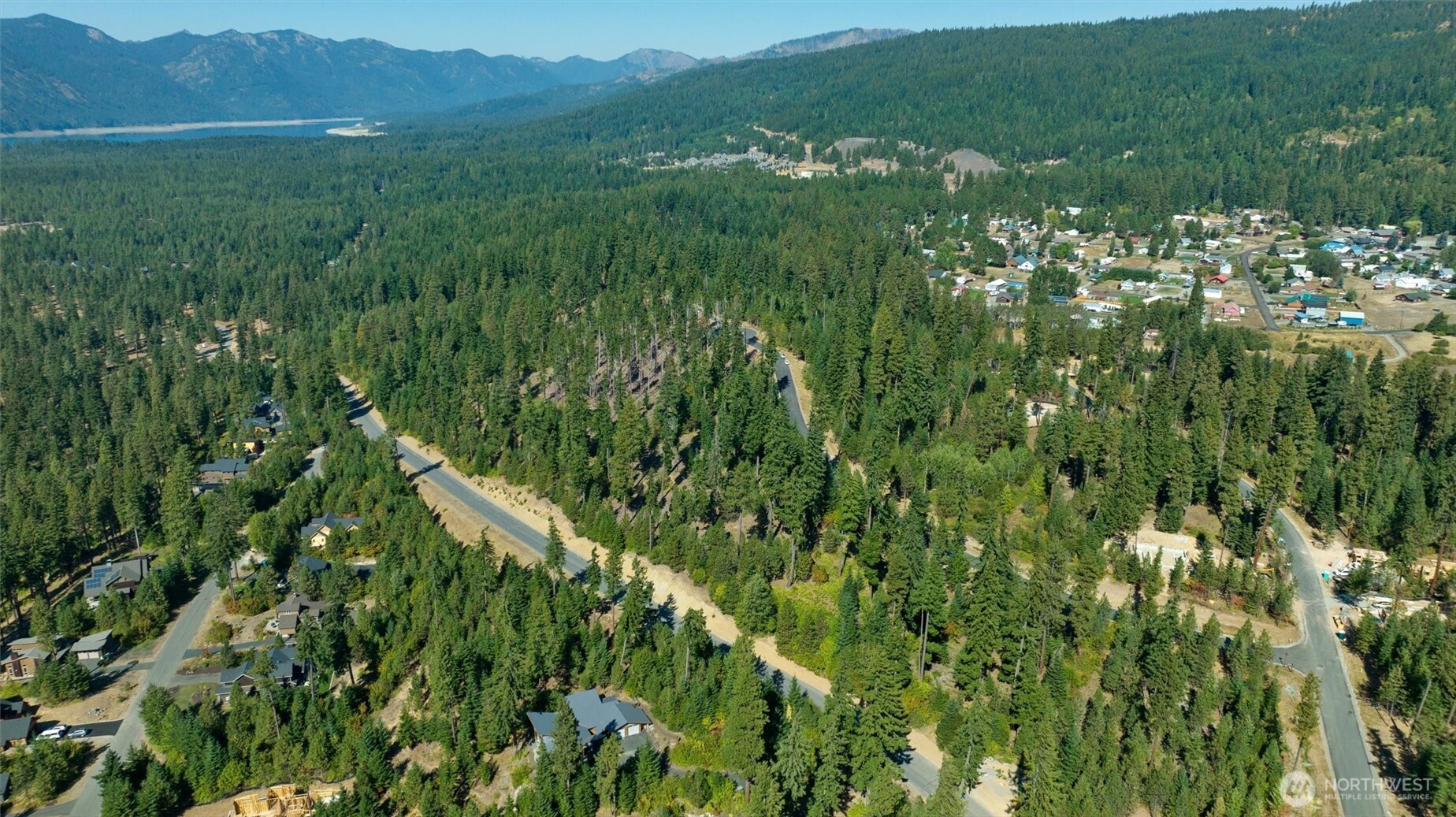 9 Red Sky Way Ronald, WA 98940 - Photo 11 of 27 a view of a lush green forest with a houses