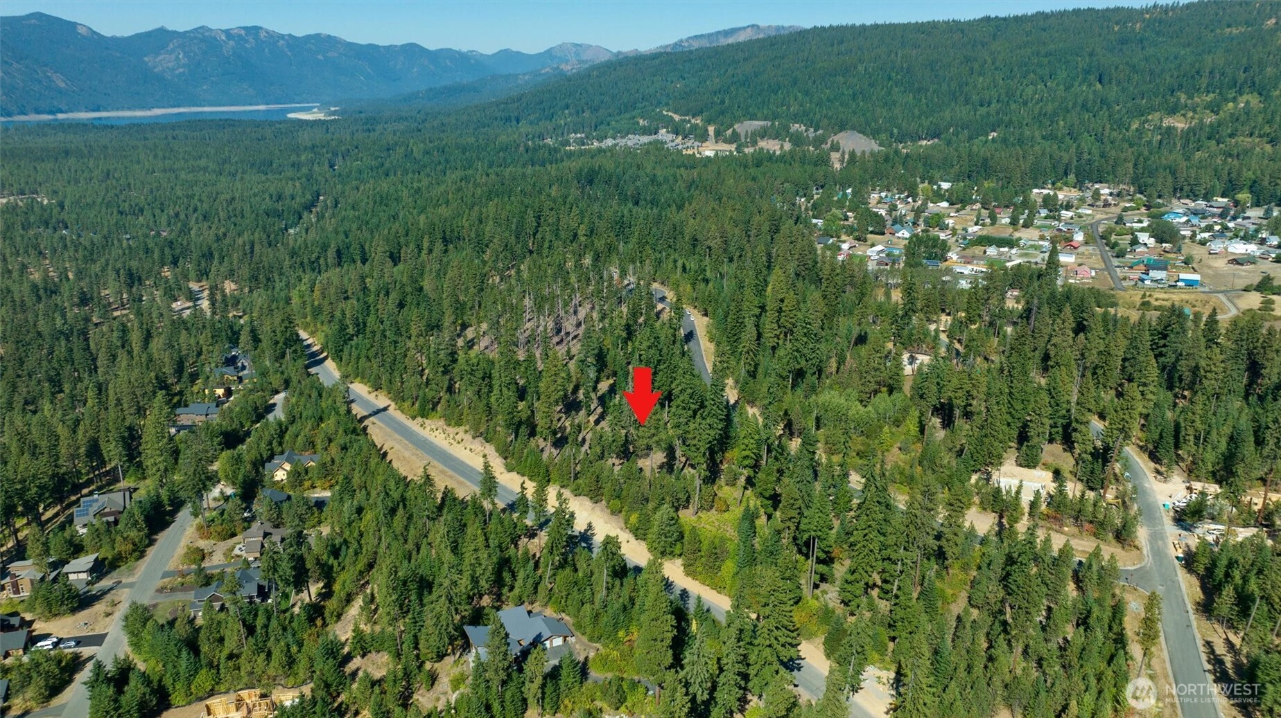 9 Red Sky Way Ronald, WA 98940 - Photo 12 of 27 a view of a lush green forest with a mountain