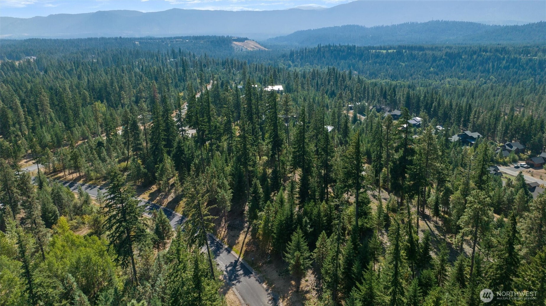 9 Red Sky Way Ronald, WA 98940 - Photo 17 of 27 a view of a lush green forest with trees and some houses