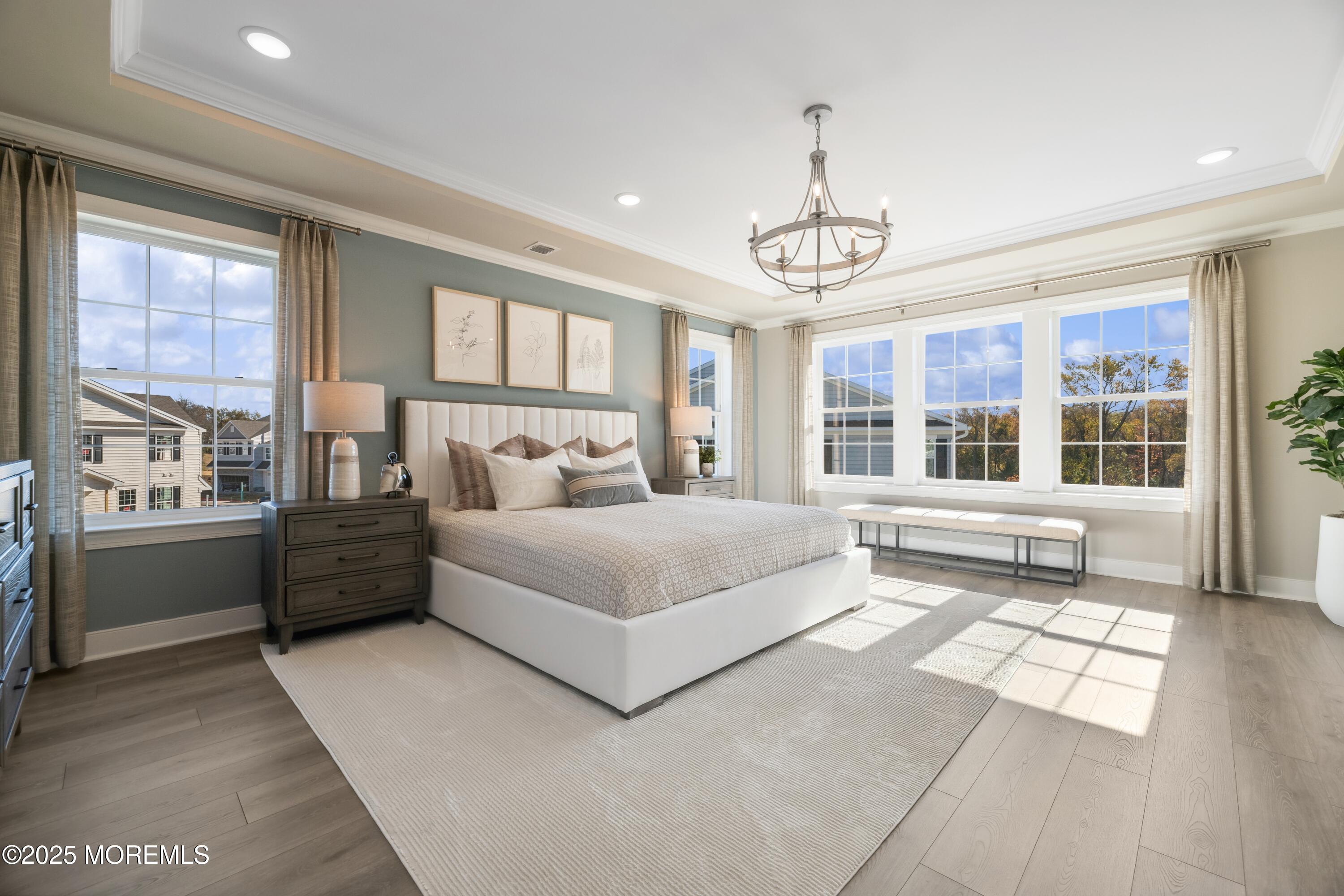 3043 Quail Ridge Boulevard Farmingdale, NJ 07727 - Photo 22 of 36 a bedroom with a large bed and a window