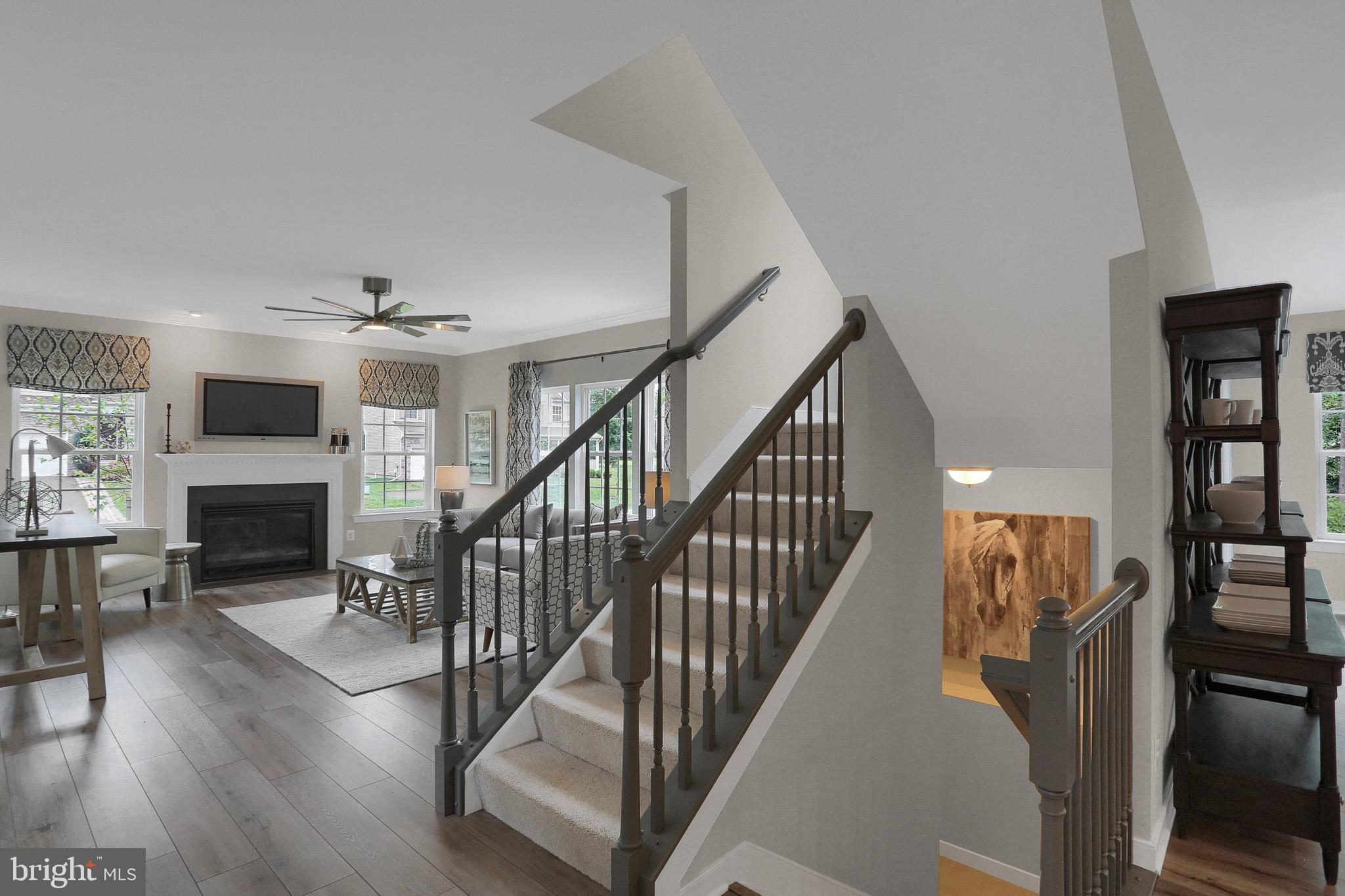 1205 Van Bibber Road Edgewood, MD 21040 - Photo 7 of 17 a view of entryway and hall with wooden floor