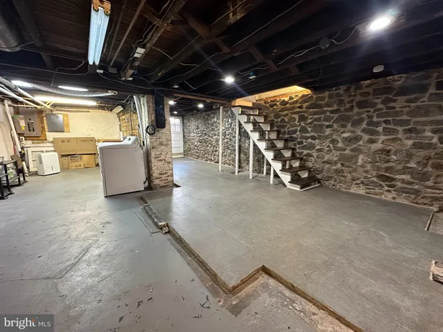 a view of furniture and garage