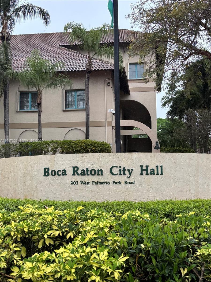 550 Southwest 2nd Avenue, Unit 1210 Boca Raton, FL 33432 - Photo 15 of 18 a view of a sign in front of house